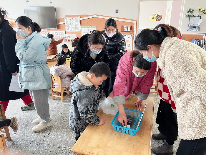 小区域  大智慧 ——马陵山镇陈楼幼儿园三月份区域评比活动