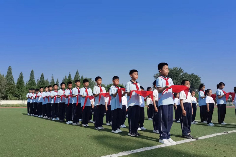 你好，少先队！——新沂市八一实验学校2022级新队员入队仪式